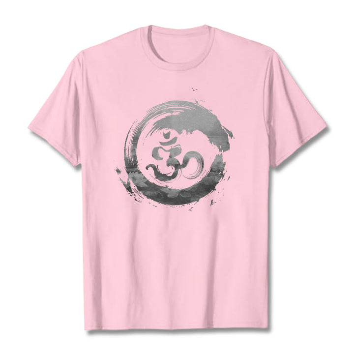 Buddha Stonesオム ロータス コットン Tシャツ - ライトピンク - 2XL - image 15