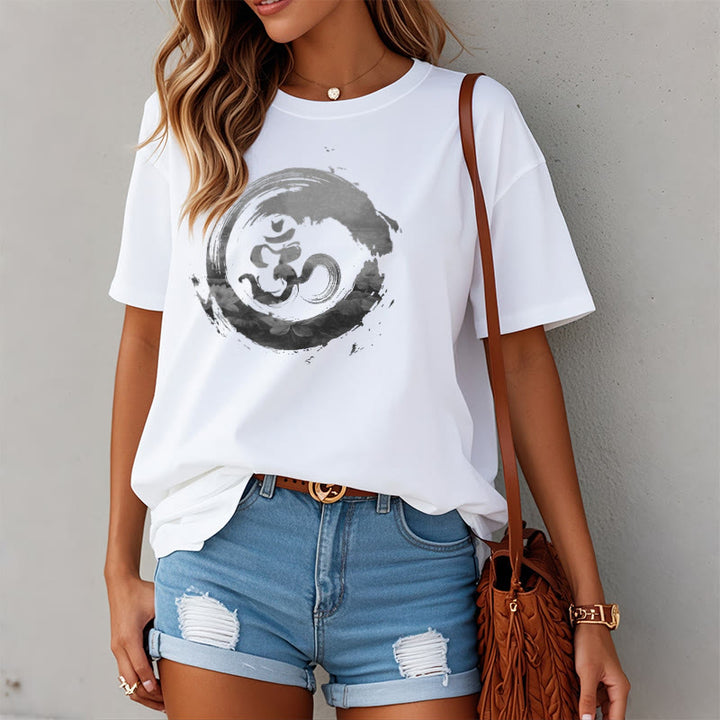 Buddha Stonesオム ロータス コットン Tシャツ - image 6