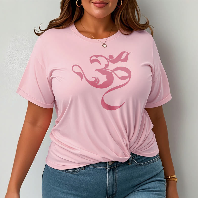 Buddha Stonesオーム図デザインコットンTシャツ - image 17