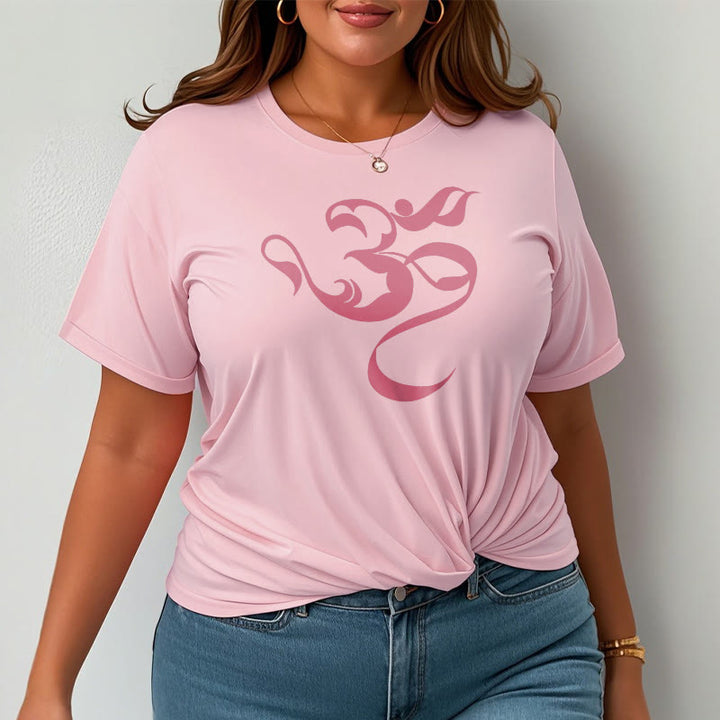 Buddha Stonesオーム図デザインコットンTシャツ - image 17