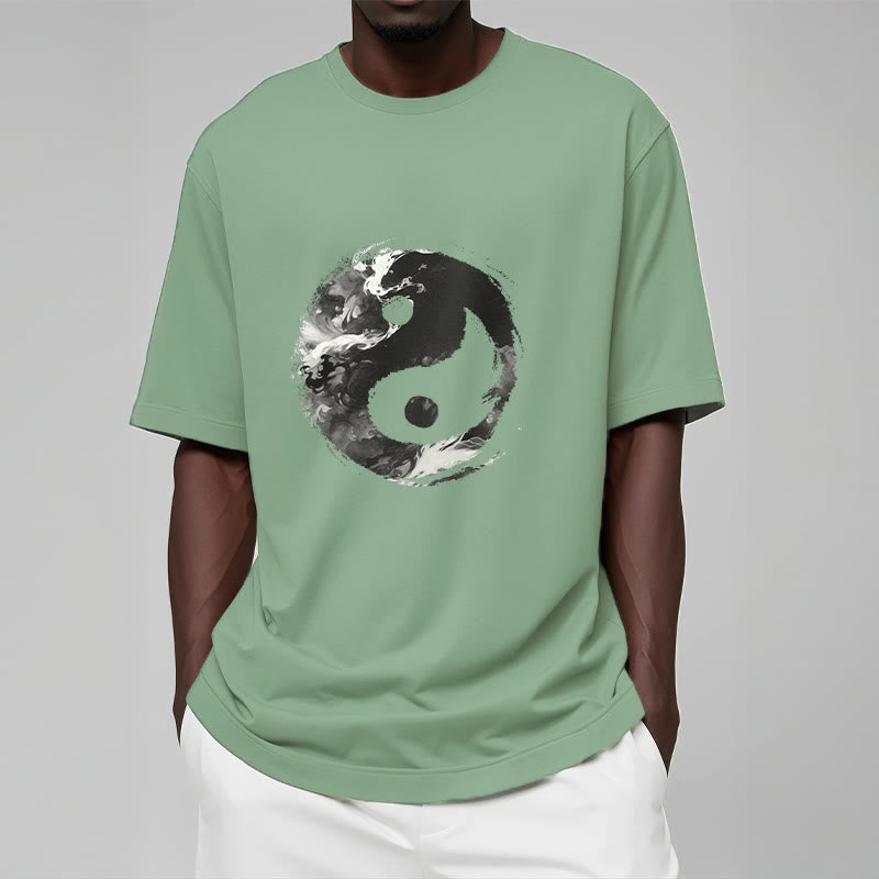 Buddha Stones陰陽コットンTシャツ - image 16