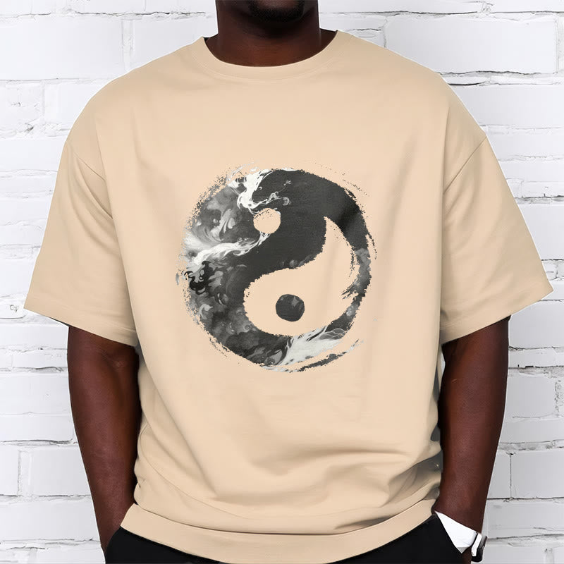 Buddha Stones陰陽コットンTシャツ - image 13