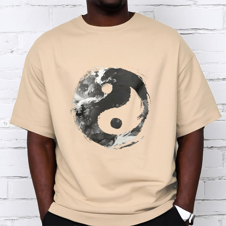 Buddha Stones陰陽コットンTシャツ - image 13