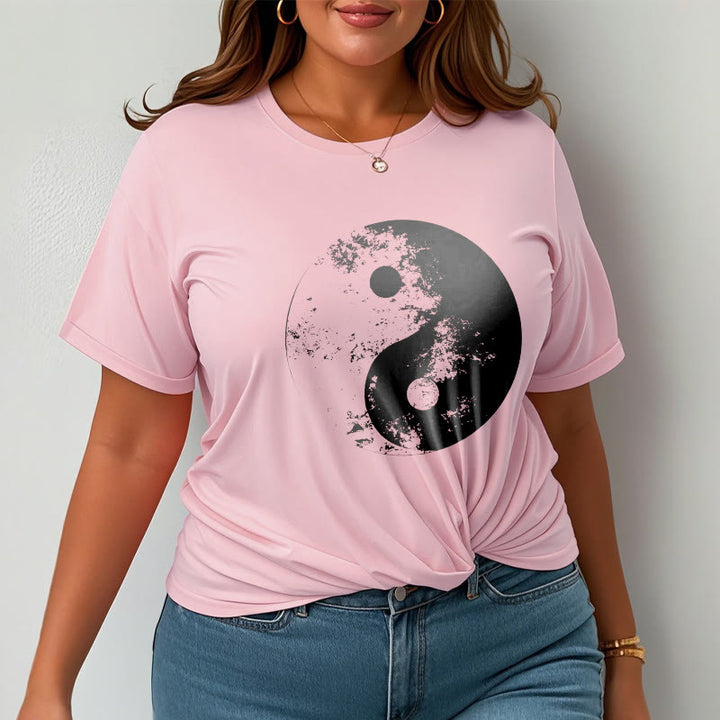 Buddha Stones陰陽 太極拳柄 コットンTシャツ - image 20