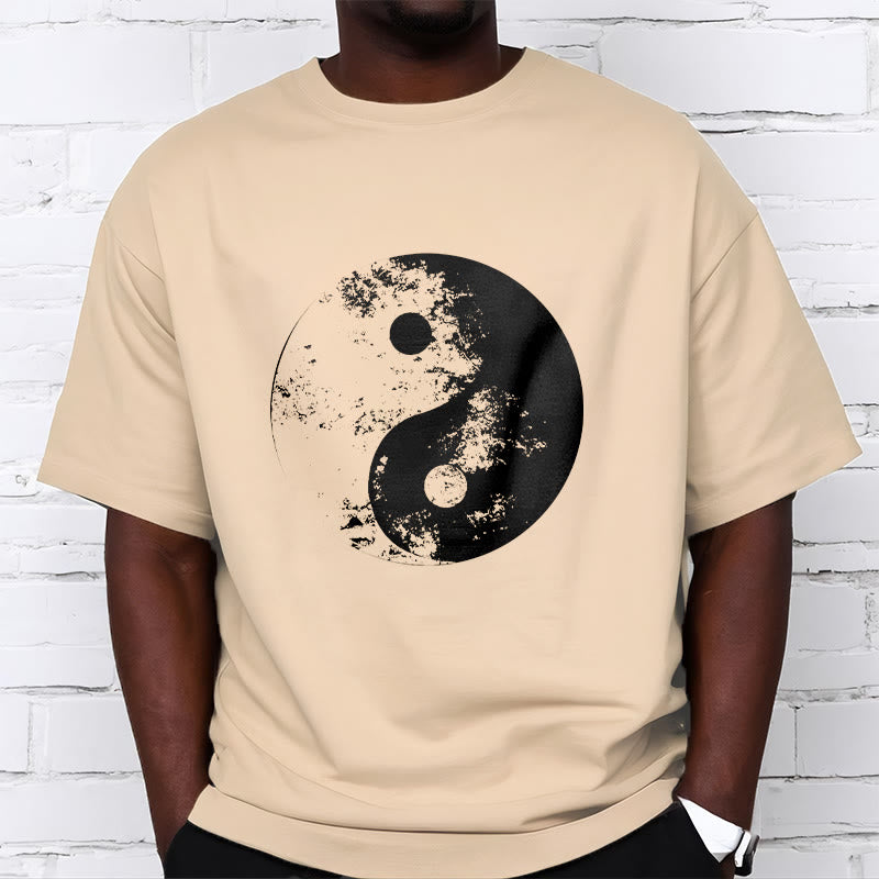 Buddha Stones陰陽 太極拳柄 コットンTシャツ - image 13