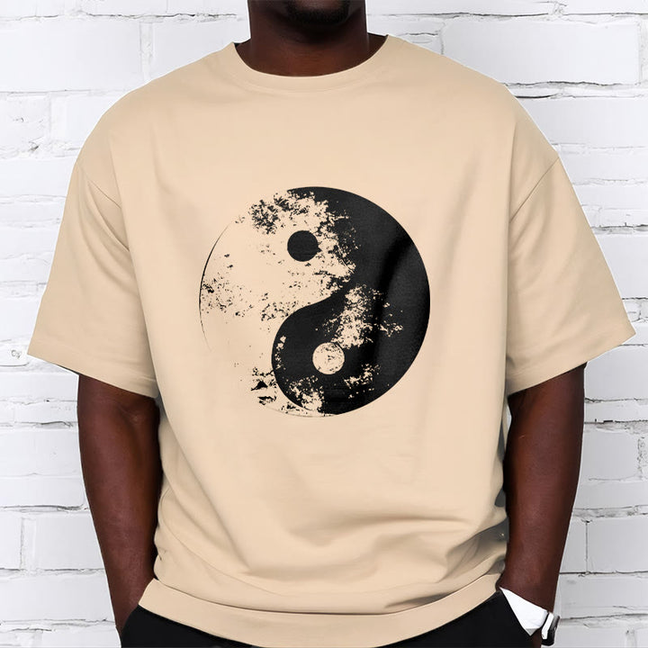 Buddha Stones陰陽 太極拳柄 コットンTシャツ - image 13