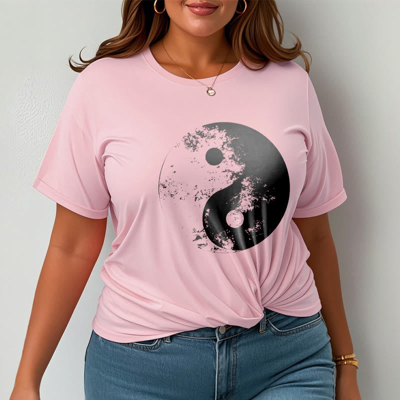 Buddha Stones陰陽 太極拳柄 コットンTシャツ - image 19