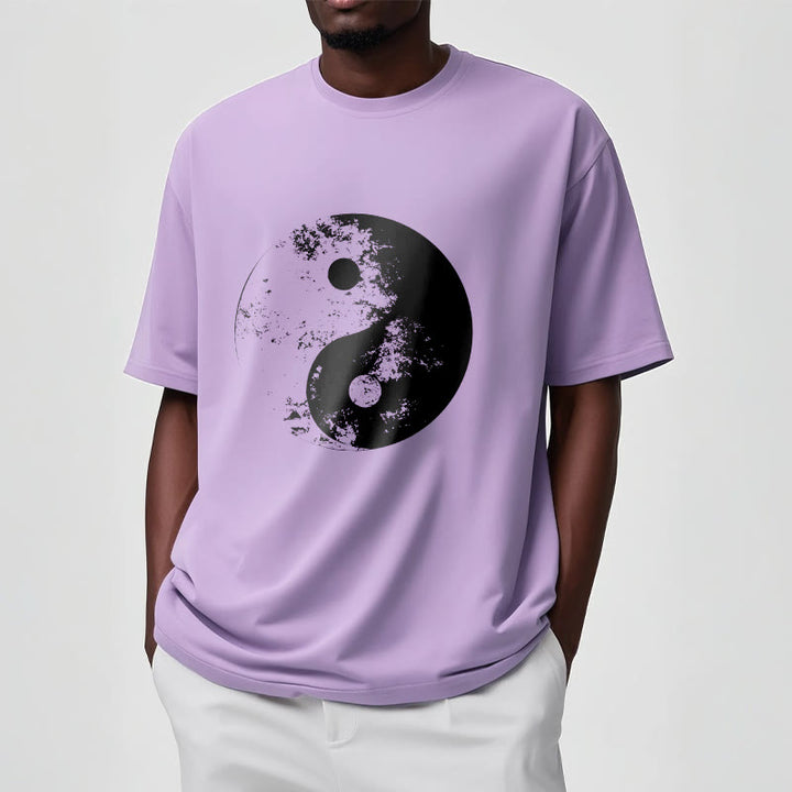 Buddha Stones陰陽 太極拳柄 コットンTシャツ - image 18