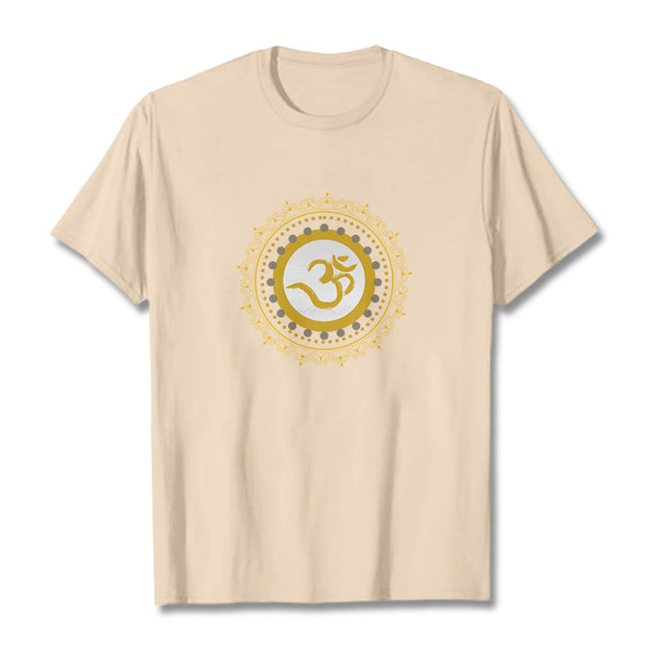 Buddha Stonesオム マンダラ柄 コットンTシャツ - ビスク - 2XL - image 14