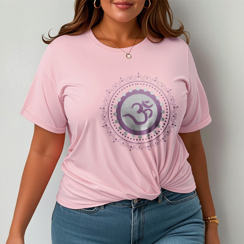 Buddha Stonesオム マンダラ柄 コットンTシャツ - image 13