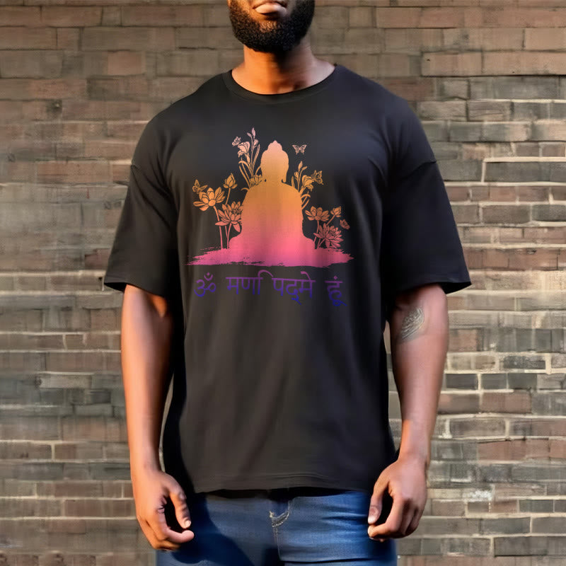 Buddha Stonesサンスクリット語 OM NAMAH SHIVAYA Tee Tシャツ - image 8