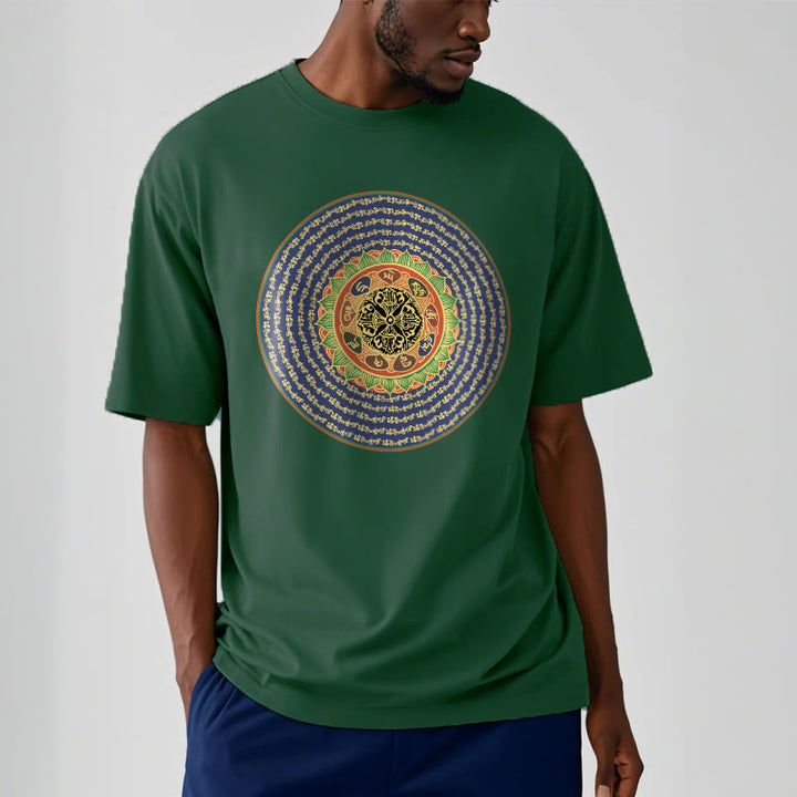 Buddha Stones 108オーム・マニ・パドメ・フムマントラ サンスクリット T シャツ - image 10