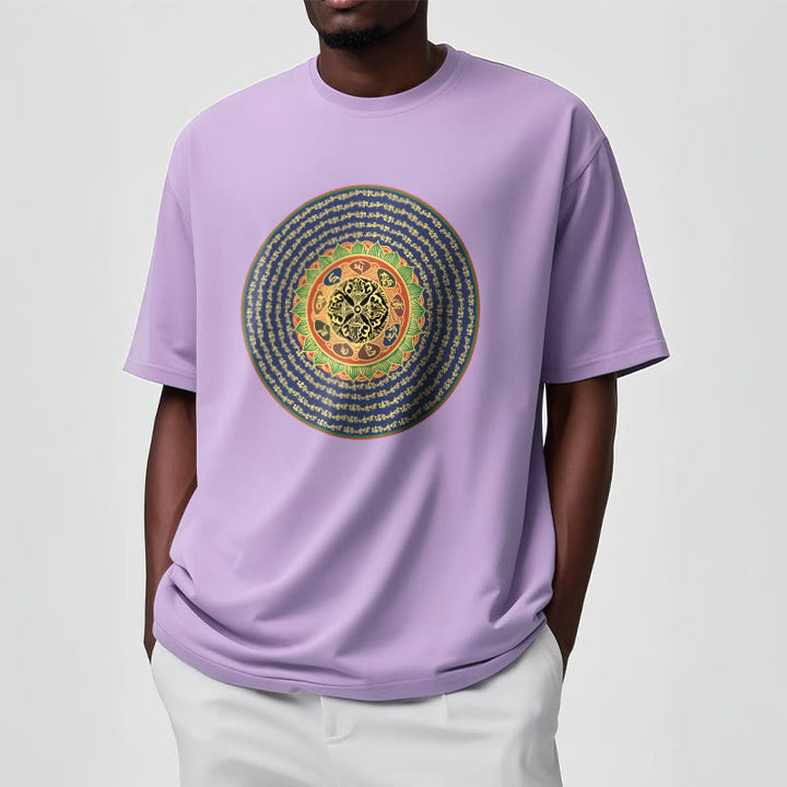 Buddha Stones 108オーム・マニ・パドメ・フムマントラ サンスクリット T シャツ - image 19