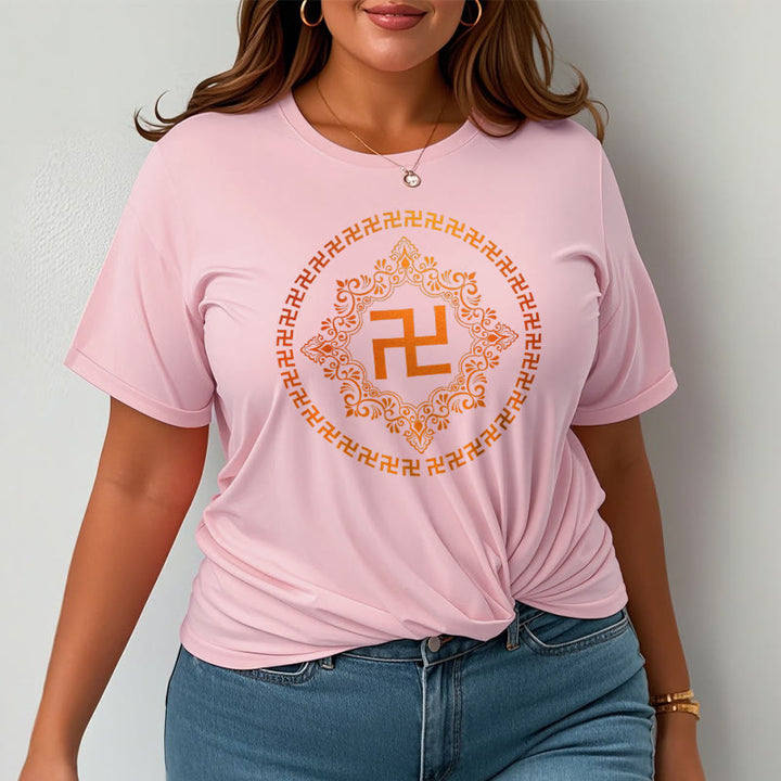 Buddha StonesスワスティカTシャツ - image 12