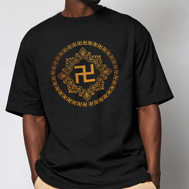 Buddha StonesスワスティカTシャツ - image 9