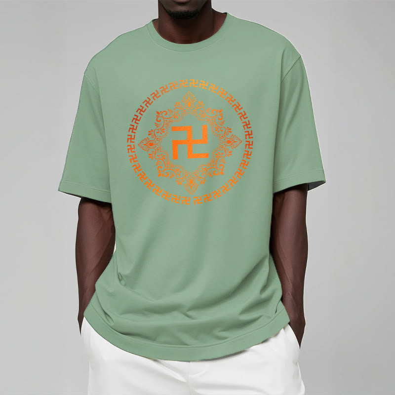 Buddha StonesスワスティカTシャツ - image 15