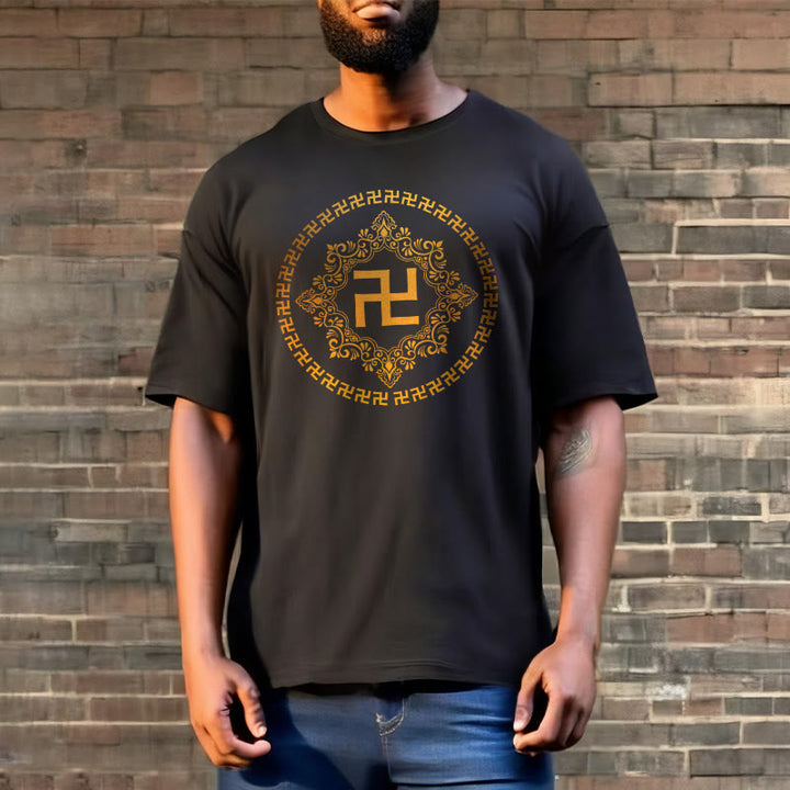 Buddha StonesスワスティカTシャツ - image 8