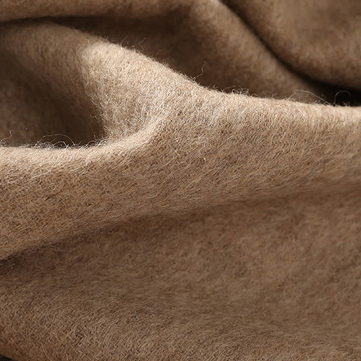 Buddha Stonesウールショール ホワイト ピンク 花 金色の葉 刺繍 タッセル 冬 心地よい 旅行用 スカーフ ラップ - image 5