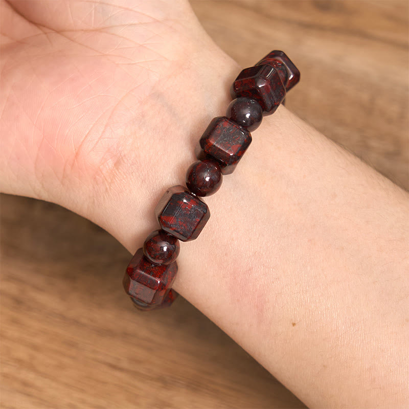 Buddha Stonesブラッドストーン ストレングスブレスレット