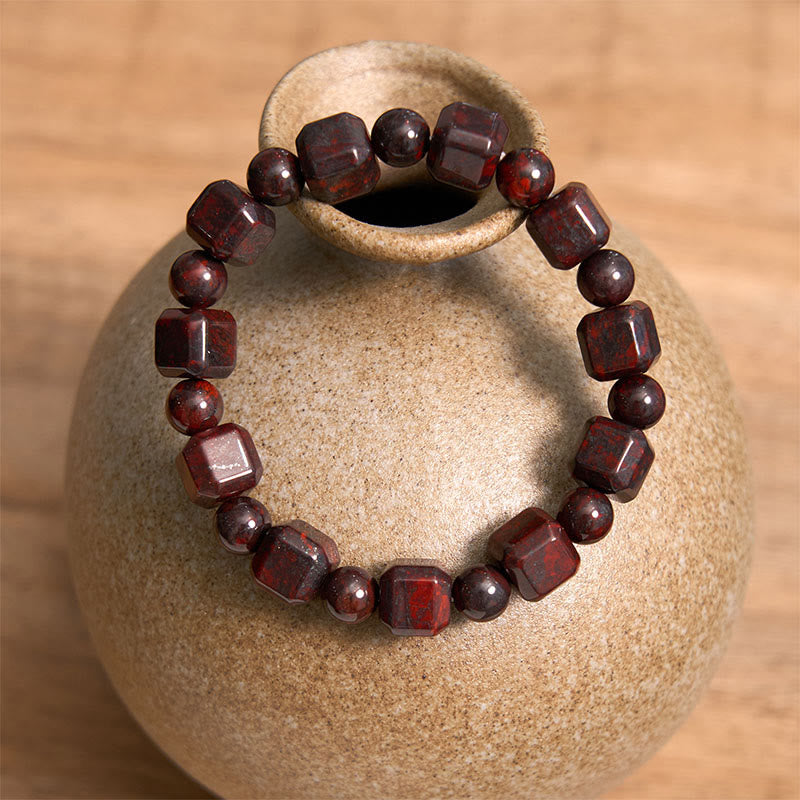 Buddha Stonesブラッドストーン ストレングスブレスレット