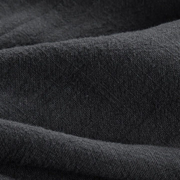 Buddha Stonesシンプル 秋 レースアップ コットンリネン メンズ ジャケットコート 禅服 - image 11