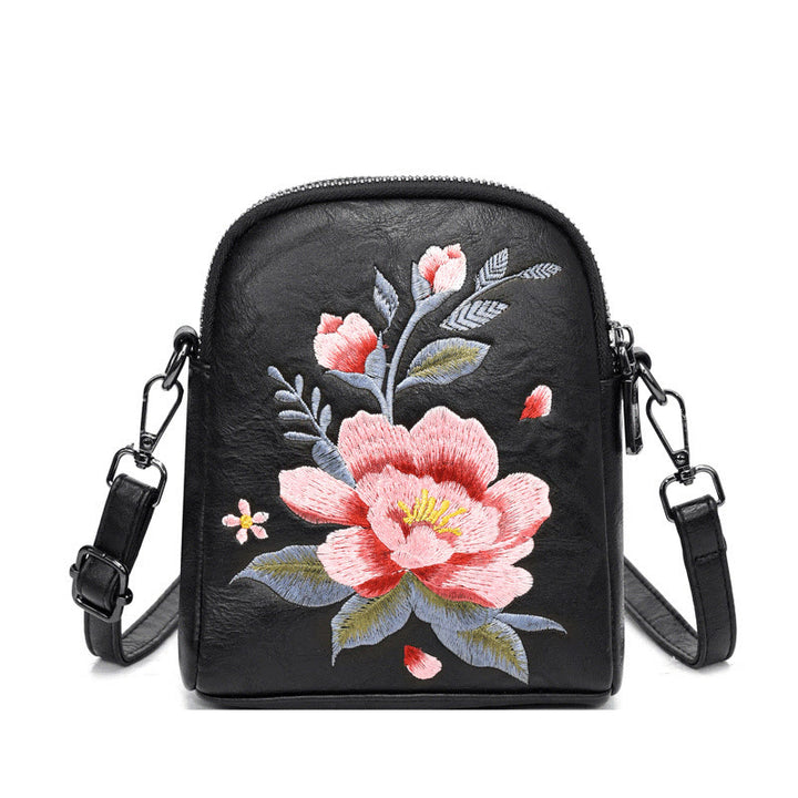 Buddha Stones蓮蘇刺繍 旅 ショッピングバッグ ショルダーバッグ クロスボディバッグ