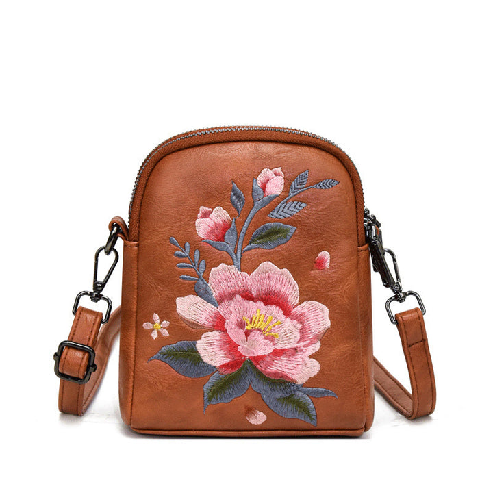 Buddha Stones蓮蘇刺繍 旅 ショッピングバッグ ショルダーバッグ クロスボディバッグ