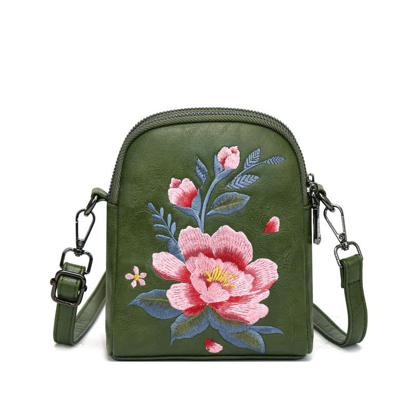 Buddha Stones蓮蘇刺繍 旅 ショッピングバッグ ショルダーバッグ クロスボディバッグ