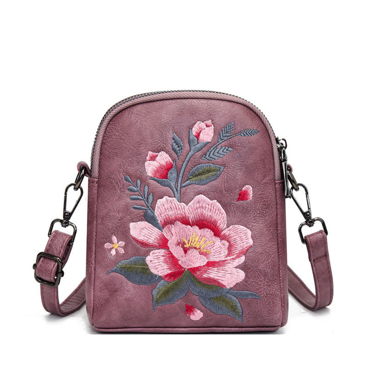 Buddha Stones蓮蘇刺繍 旅 ショッピングバッグ ショルダーバッグ クロスボディバッグ