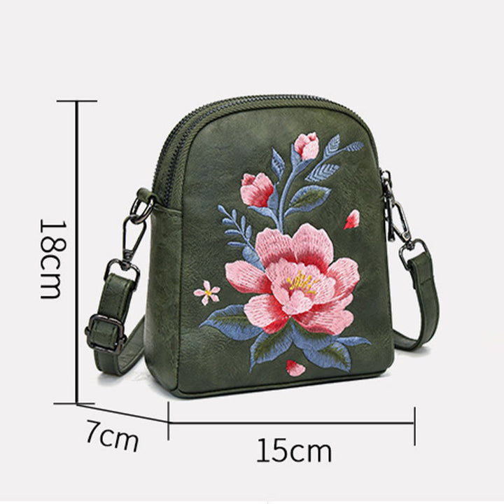 Buddha Stones蓮蘇刺繍 旅 ショッピングバッグ ショルダーバッグ クロスボディバッグ