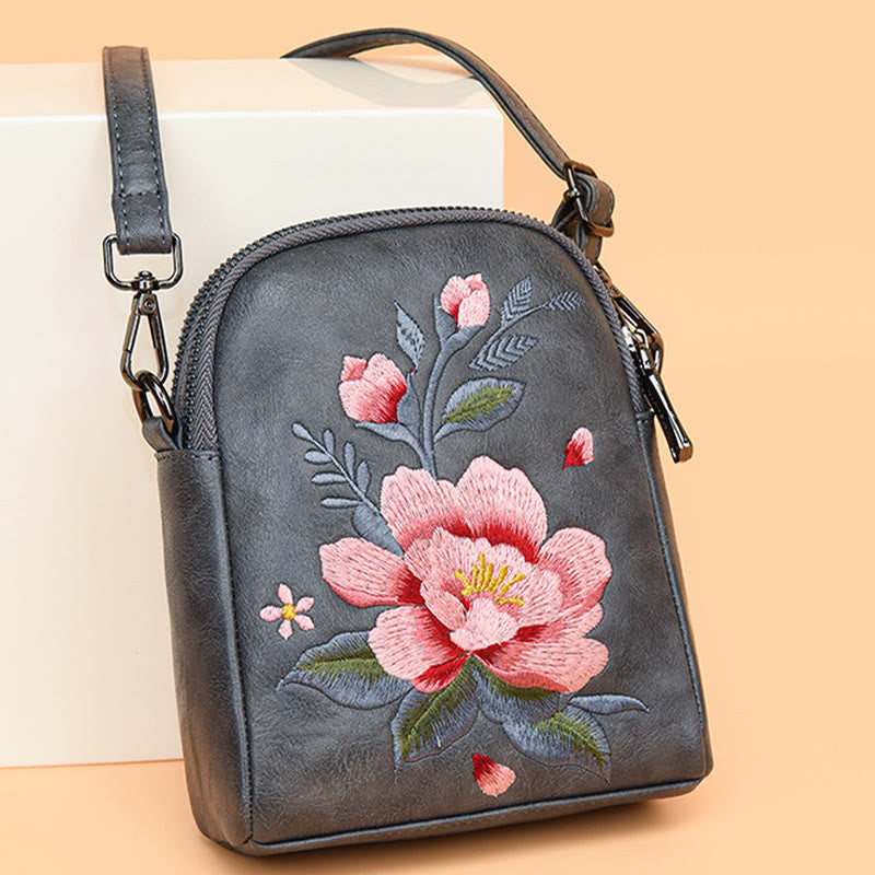 Buddha Stones蓮蘇刺繍 旅 ショッピングバッグ ショルダーバッグ クロスボディバッグ