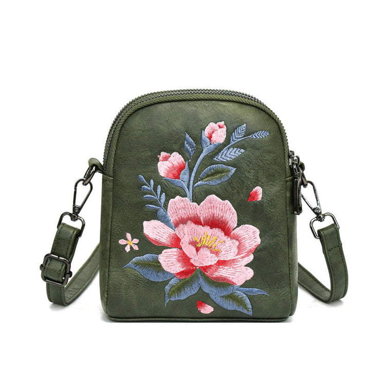 Buddha Stones蓮蘇刺繍 旅 ショッピングバッグ ショルダーバッグ クロスボディバッグ