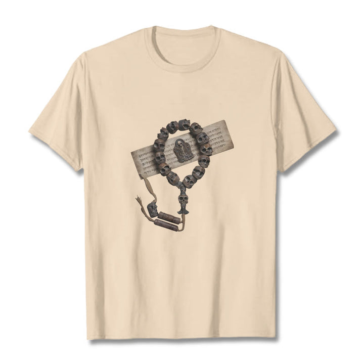 Buddha Stonesチベットの死体の王 森のビーズ柄 Tシャツ - ビスク - 2XL - image 20