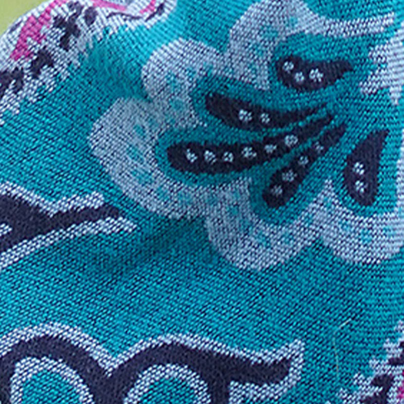 Buddha Stonesチベット 幾何学模様 横縞 花柄 ショール 秋冬 暖かい ソフト スカーフ ラップ - image 19