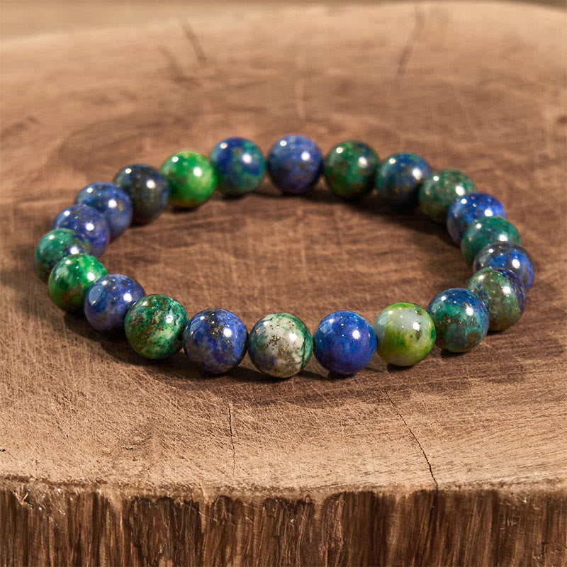 Buddha Stonesラズライト ラピスラズリ セレニティブレスレット - image 1