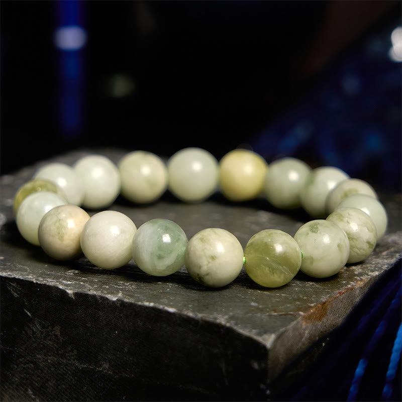 Buddha Stones翡翠の豊穣のブレスレット