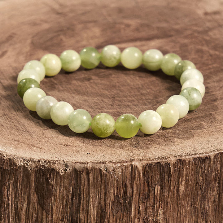 Buddha Stones翡翠の豊穣のブレスレット