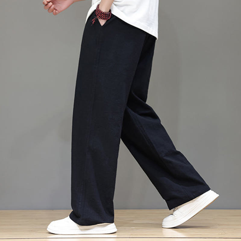 Buddha Stonesメンズ 夏用ストレートレッグパンツ（ポケット付き） - image 35