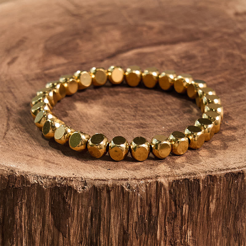 Buddha Stones銅製幸運ヒーリングブレスレット