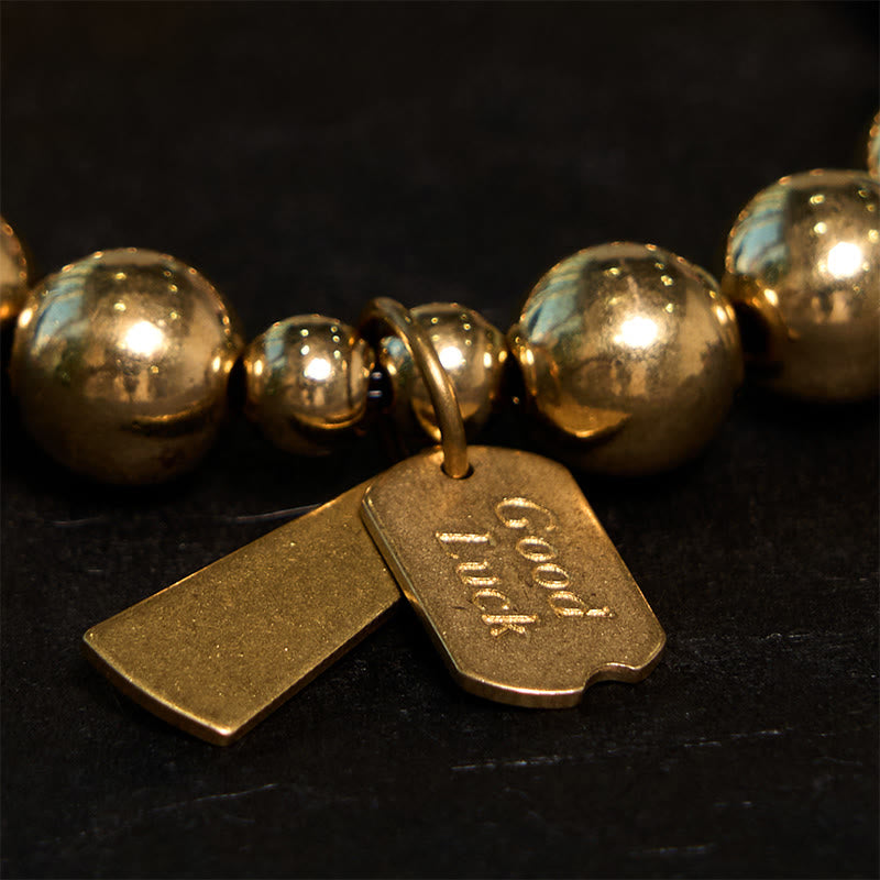 Buddha Stones真鍮・銅製ヒーリングブレスレット - image 2