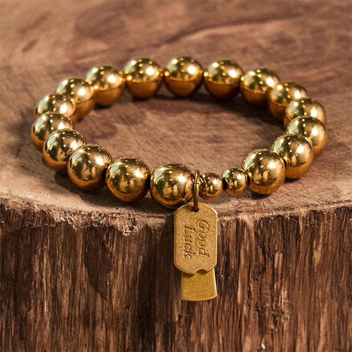 Buddha Stones銅製ヒーリングブレスレット