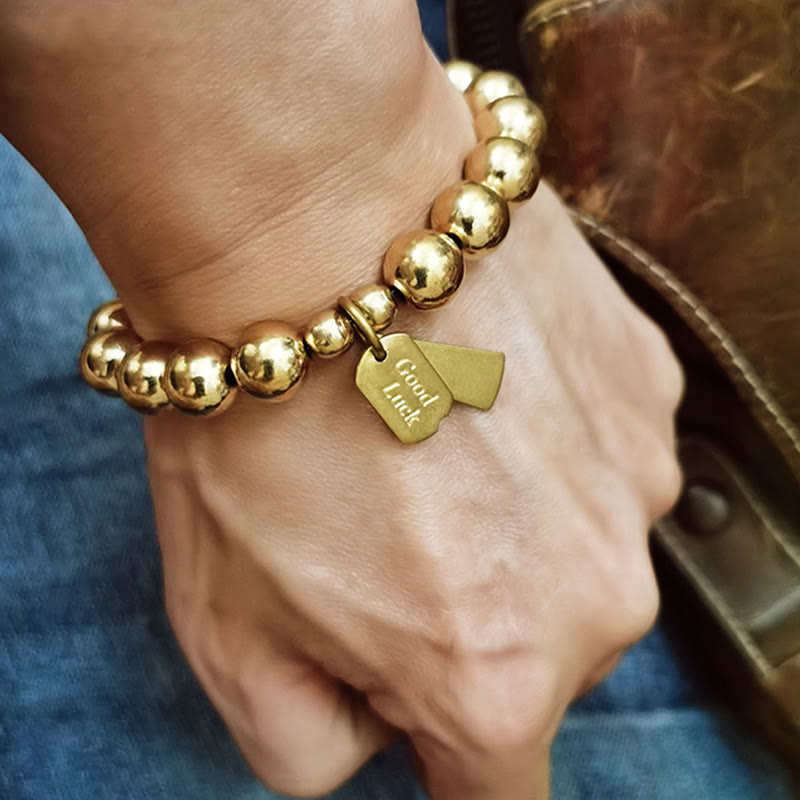 Buddha Stones銅製ヒーリングブレスレット