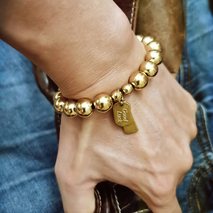 Buddha Stones銅製ヒーリングブレスレット