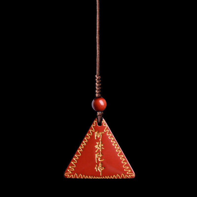 Buddha Stones辰砂 阿弥陀如来 静寂のネックレスペンダント