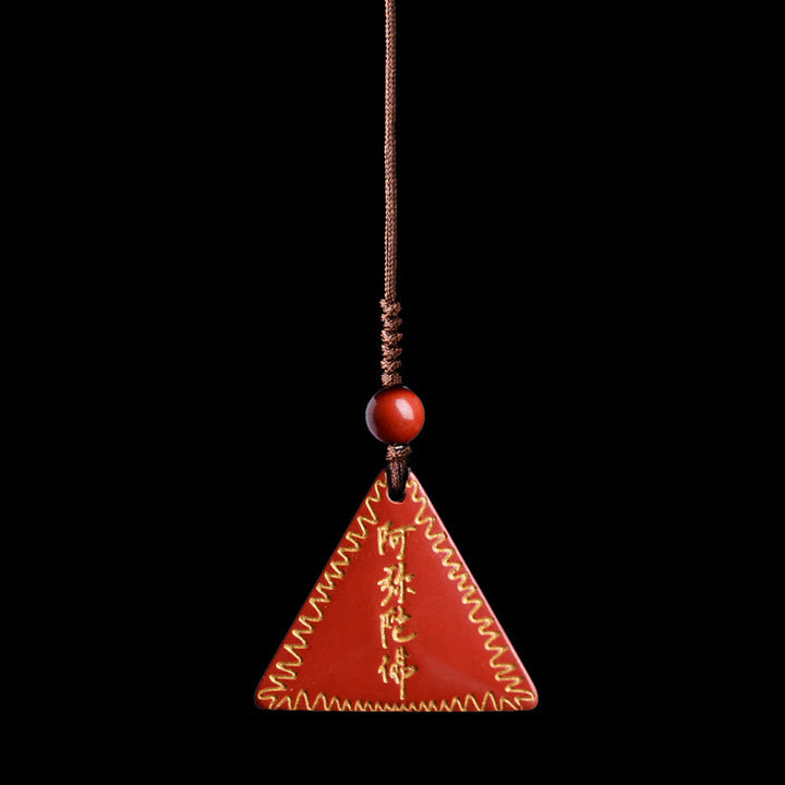 Buddha Stones辰砂 阿弥陀如来 静寂のネックレスペンダント