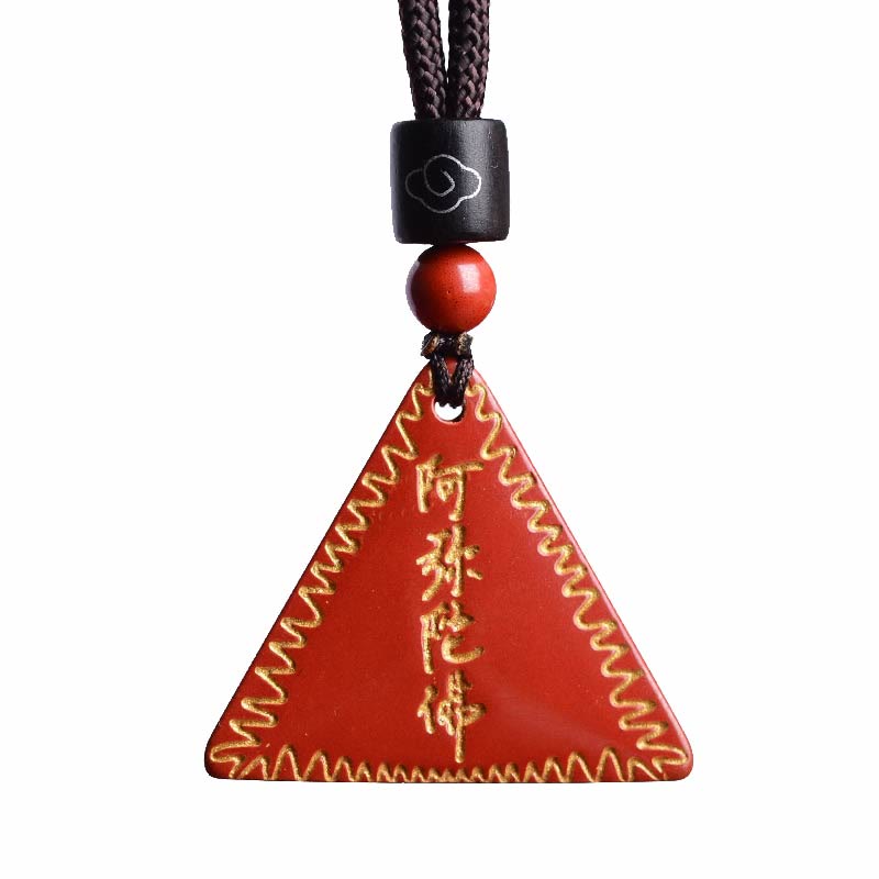 Buddha Stones辰砂 阿弥陀如来 静寂のネックレスペンダント