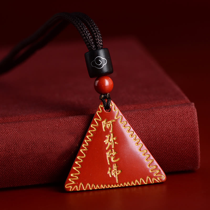 Buddha Stones辰砂 阿弥陀如来 静寂のネックレスペンダント