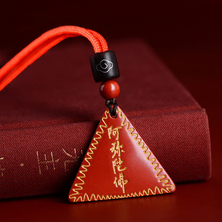 Buddha Stones辰砂 阿弥陀如来 静寂のネックレスペンダント