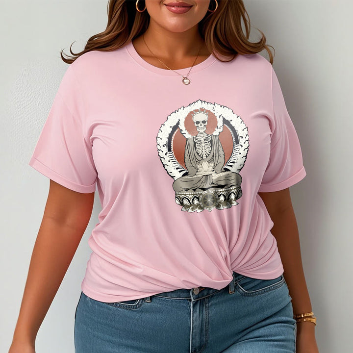 Buddha Stonesスケルトン柄Tシャツ - image 14
