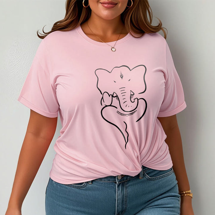 Buddha Stonesガネーシャ象スケッチ柄Tシャツ - image 13